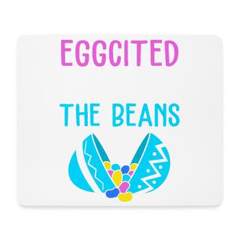 Gender Reveal Ostern Werdende Mutter - Mousepad (Querformat) - Weiß - Vorne