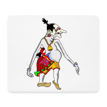 Grotesque Goblin Dancer Tee - Mouse Pad (horizontal) - white - Front