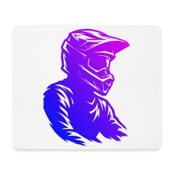 Œuvres propres de motocross pour le motocross - Tapis de souris (format paysage) - blanc - Devant