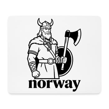 Norwegen - Mousepad (Querformat) - Weiß - Vorne