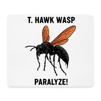 Pepsis Danger lähmt Tarantula-Hawk-Wespe - Mousepad (Querformat) - Weiß - Vorne