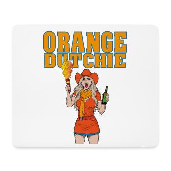 orangedutchie - Mousepad (Querformat) - Weiß - Vorne