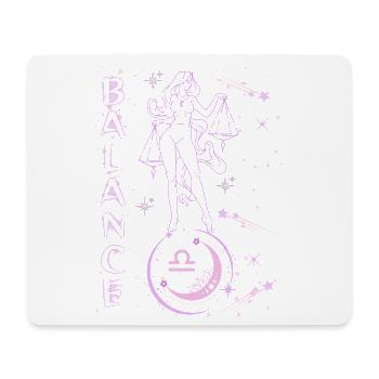 Waagefrauen – Astrologiegeschenk - Mousepad (Querformat) - Weiß - Vorne