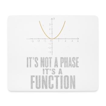 Keine Phase Sondern Eine Funktion Mathelehrer - Mousepad (Querformat) - Weiß - Vorne