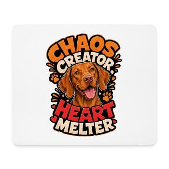 Ungarischer Pointer - Mousepad (Querformat) - Weiß - Vorne