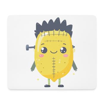 Franken-Lemon - Mousepad (Querformat) - Weiß - Vorne