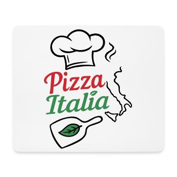 Pizza Italia – Italienische Pizza & Küche - Mousepad (Querformat) - Weiß - Vorne