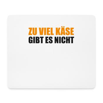 Käse - Mousepad (Querformat) - Weiß - Vorne