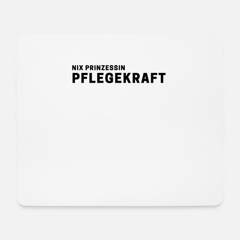 pfleger pflege krankenschwester geschenk arbeit - Mousepad (Querformat) - Weiß