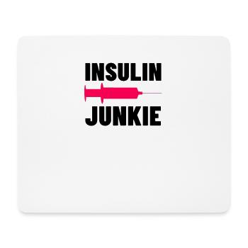 Insulin Diabetes zucker nadel lustig geschenk - Mousepad (Querformat) - Weiß - Vorne