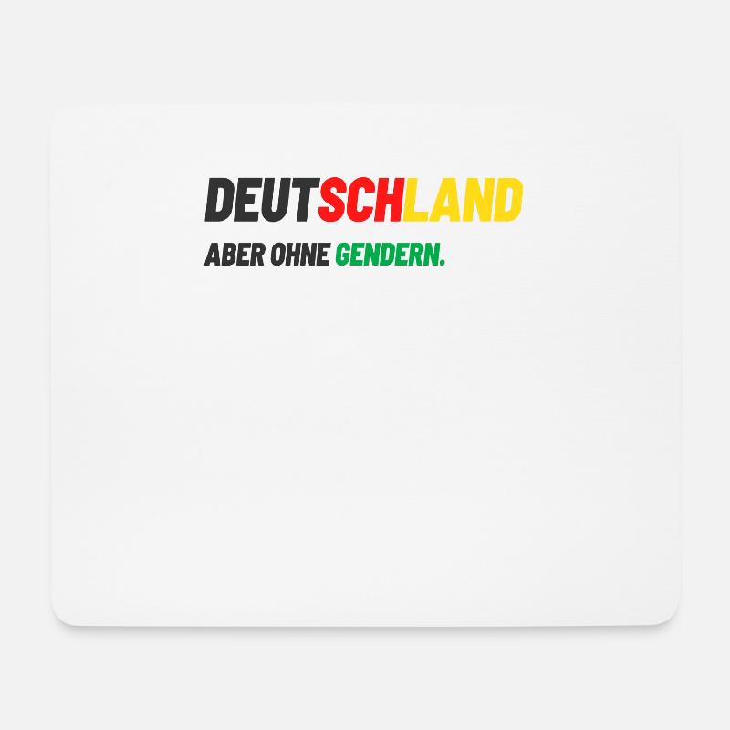 Politik deutschland wahl gendern lgbt liberal - Mousepad (Querformat) - Weiß