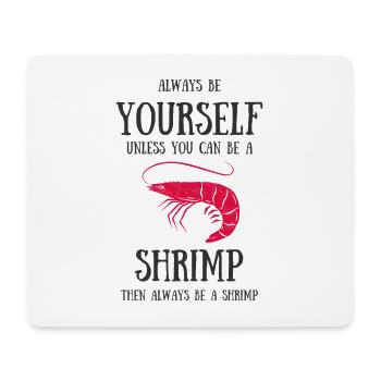 Garnelen Shrimp aquarium languste geschenk krabbe - Mousepad (Querformat) - Weiß - Vorne
