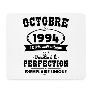 Anniversaire 30 ans - Octobre 1994 Perfection - Tapis de souris (format paysage) - blanc - Devant