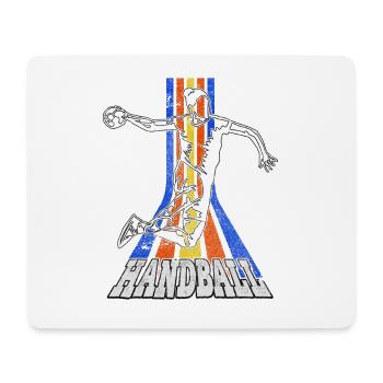 Handball Handball Player Handball Player Vintage - Tapis de souris (format paysage) - blanc - Devant
