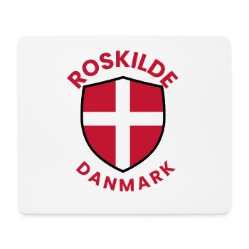 Roskilde-Dänemark-Schild - Mousepad (Querformat) - Weiß - Vorne