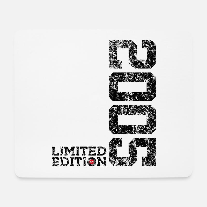21. GEBURTSTAG 21 JAHRE LIMITED EDITION 2005 - Mousepad (Querformat) - Weiß