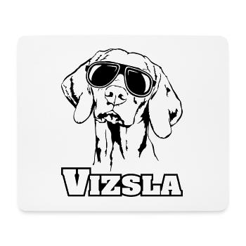 VIZSLA cool lunettes de soleil chiens chiens chiens de chasse - Tapis de souris (format paysage) - blanc - Devant