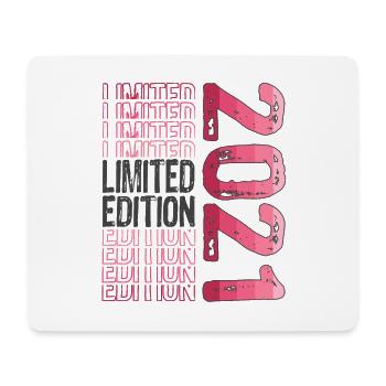 Edition Limitée depuis 2021 Anniversaire Millésime 2021 - Tapis de souris (format paysage) - blanc - Devant