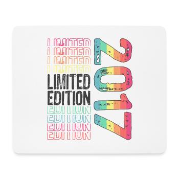 Limited Edition seit 2017 Geburtstag Vintage 2017 - Mousepad (Querformat) - Weiß - Vorne