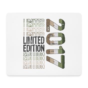 Limited Edition seit 2017 Geburtstag Vintage 2017 - Mousepad (Querformat) - Weiß - Vorne