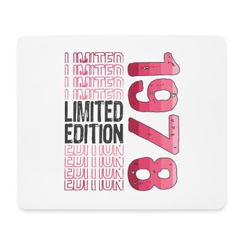 Limited Edition seit 1978 Geburtstag Vintage 1978 - Mousepad (Querformat) - Weiß - Vorne