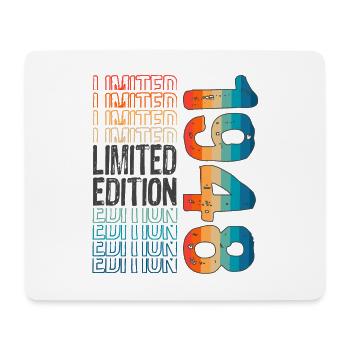 Edition limitée depuis 1948 Anniversaire Millésime 1948 - Tapis de souris (format paysage) - blanc - Devant