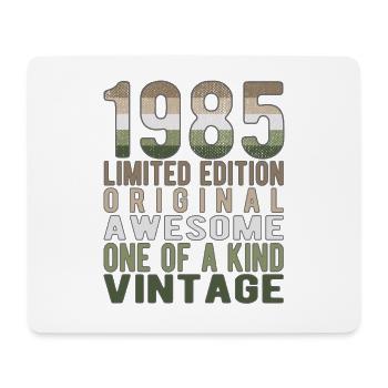 Edition limitée depuis 1985 Anniversaire Millésime 1985 - Tapis de souris (format paysage) - blanc - Devant