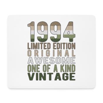 Limited Edition seit 1994 Geburtstag Vintage 1994 - Mousepad (Querformat) - Weiß - Vorne