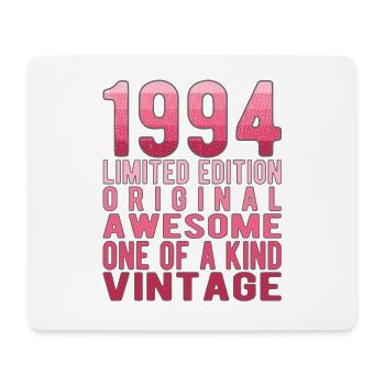 Limited Edition seit 1994 Geburtstag Vintage 1994 - Mousepad (Querformat) - Weiß - Vorne