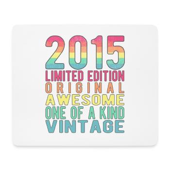 Edition limitée depuis 2015 Anniversaire Millésime 2015 - Tapis de souris (format paysage) - blanc - Devant
