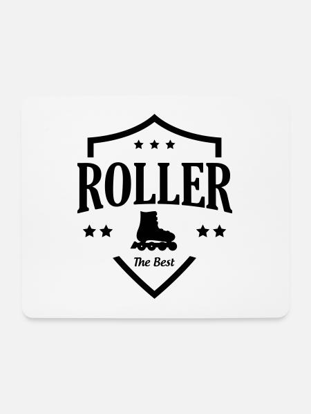 Roller skating - Rollerblading - Mouse Pad (horizontal) - white