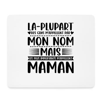Maman Fête Des Mères Cadeau Anniversaire Amour - Tapis de souris (format paysage) - blanc - Devant