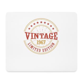 Vintage 1967 Vintage Anniversaire Idée Cadeau 1967 - Tapis de souris (format paysage) - blanc - Devant
