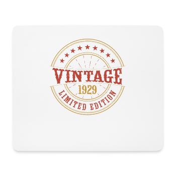 Vintage 1929 Vintage Anniversaire Idée Cadeau 1929 - Tapis de souris (format paysage) - blanc - Devant