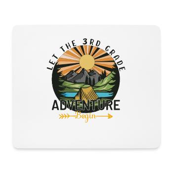 L'aventure De La 3e Année - Tapis de souris (format paysage) - blanc - Devant