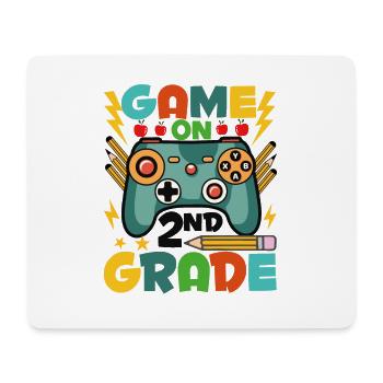 Spiel in der 2. Klasse - Mousepad (Querformat) - Weiß - Vorne