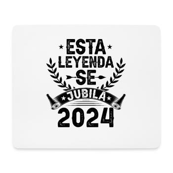 Cette Légende Prend Sa Retraite En 2024 - Tapis de souris (format paysage) - blanc - Devant