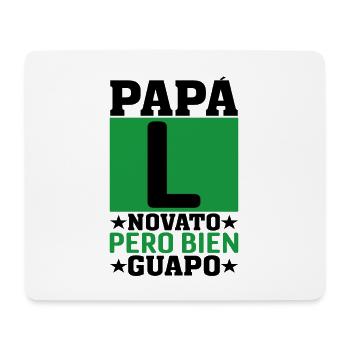 Nouveau Papa - Tapis de souris (format paysage) - blanc - Devant