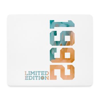 34TH BIRTHDAY LIMITED EDITION 1992 - Mouse Pad (horizontal) - white - Front