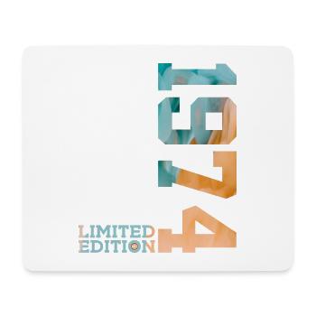 52ND BIRTHDAY LIMITED EDITION 1974 - Mouse Pad (horizontal) - white - Front