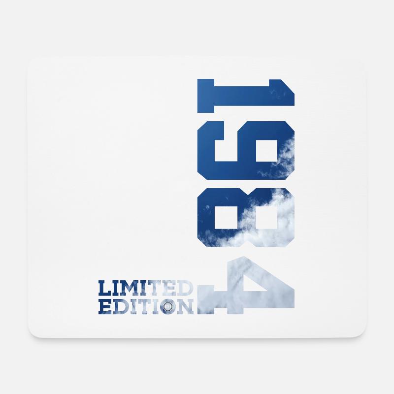 LIMITED EDITION 1984 42. GEBURTSTAG - Mousepad (Querformat) - Weiß