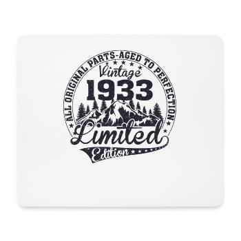 Vintage 1933 All Original Pieces Retro Gift - Mouse Pad (horizontal) - white - Front