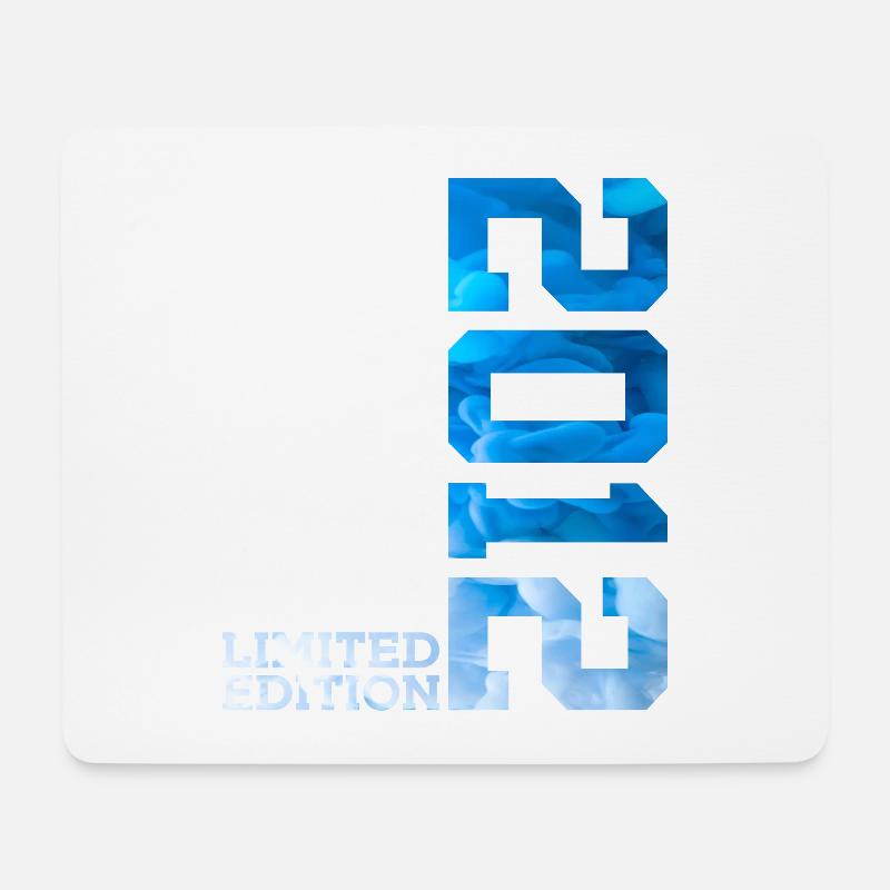 14. GEBURTSTAG LIMITED EDITION 2012 - Mousepad (Querformat) - Weiß