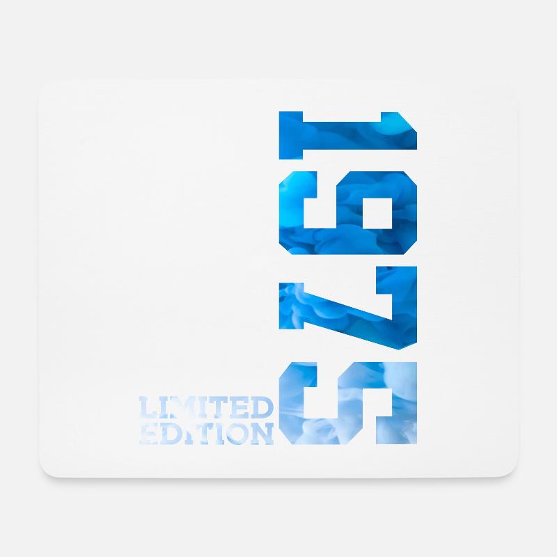 51. GEBURTSTAG LIMITED EDITION 1975 - Mousepad (Querformat) - Weiß