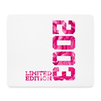 23RD BIRTHDAY PINK LIMITED EDITION 2003 - Mouse Pad (horizontal) - white - Front