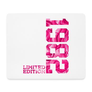 44TH BIRTHDAY PINK LIMITED EDITION 1982 - Mouse Pad (horizontal) - white - Front