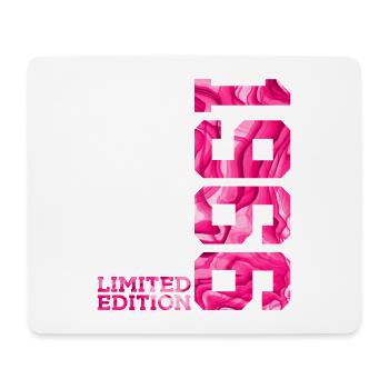 60E ANNIVERSAIRE ÉDITION LIMITÉE ROSE 1966 - Tapis de souris (format paysage) - blanc - Devant