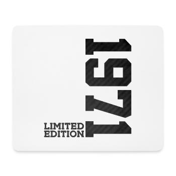 55. GEBURTSTAG LIMITED EDITION 1971 - Mousepad (Querformat) - Weiß - Vorne