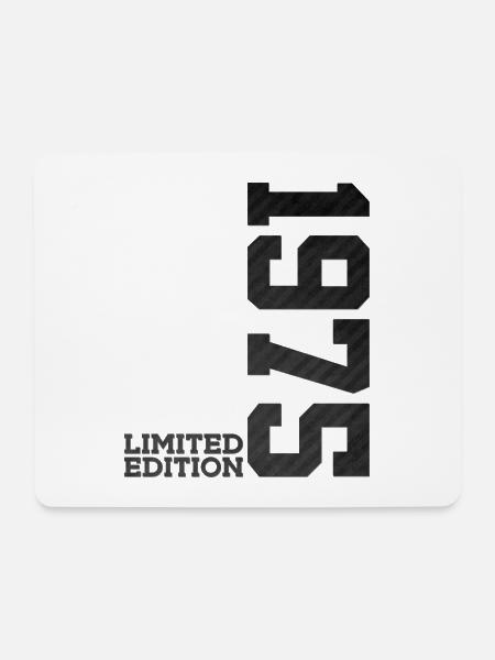 51. GEBURTSTAG LIMITED EDITION 1975 - Mousepad (Querformat) - Weiß