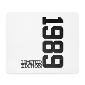 37TH BIRTHDAY LIMITED EDITION 1989 - Mouse Pad (horizontal) - white - Front